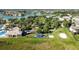 Aerial view of community amenities, including pool and playground at 3564 Landing Net Dr, Kissimmee, FL 34746