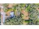 Aerial view showing house and surrounding lot at 5217 N Apopka Vineland Rd, Orlando, FL 32818