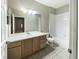 Bathroom with vanity and tile floors at 13536 Turtle Marsh Loop # 538, Orlando, FL 32837