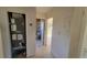 Hallway with access to bathroom and HVAC unit at 1416 Wilton Ave, Orlando, FL 32805