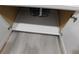 Under-sink cabinet with easily accessible plumbing at 2592 Grassy Point Dr # 106, Lake Mary, FL 32746