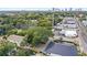 Home's aerial view, highlighting proximity to Milk District at 2607 E Jefferson St, Orlando, FL 32803