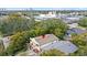 Aerial view of property and surrounding area at 2607 E Jefferson St, Orlando, FL 32803