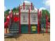 Castle-themed playground structure with slides at 2715 Manesty Ln, Kissimmee, FL 34747