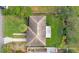 Bird's eye view of the property showing house and surrounding area at 2842 Eastern Pkwy, Winter Park, FL 32789