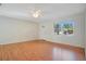 Bright living room featuring hardwood floors and a view of the front yard at 2842 Eastern Pkwy, Winter Park, FL 32789