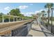 Modern train station with covered platforms and benches at 360 Belmond Dr, Debary, FL 32713