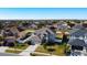 Aerial view of a two-story house in a residential neighborhood at 5417 Calla Lily Ct, Kissimmee, FL 34758