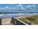 Stunning ocean view from beach access boardwalk at 71 Brooks Dr, Ormond Beach, FL 32176