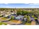 Aerial view of a manufactured home community, showcasing the property's location at 712 Jason Dr, Lady Lake, FL 32159