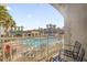 Balcony overlooking the resort-style pool at 7383 Universal Blvd # 207, Orlando, FL 32819