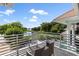 Seating area on balcony overlooking lake at 9138 Great Heron Cir, Orlando, FL 32836