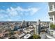 Stunning aerial view of the cityscape and surrounding areas at 150 E Robinson St # 3104, Orlando, FL 32801