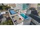 Rooftop pool, tennis court and parking at 150 E Robinson St # 3104, Orlando, FL 32801