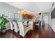 Modern kitchen with dark wood cabinets, granite counters and stainless steel appliances at 150 E Robinson St # 3104, Orlando, FL 32801