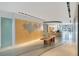 Elegant lobby with modern design and seating at 150 E Robinson St # 3104, Orlando, FL 32801