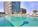 Resort-style pool with plenty of lounge chairs at 150 E Robinson St # 3104, Orlando, FL 32801