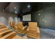 Modern community theater with comfortable seating and a large projection screen at 150 E Robinson St # 3104, Orlando, FL 32801