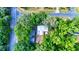 Bird's-eye view of home nestled among lush trees at 1778 Cr 426, Lake Panasoffkee, FL 33538