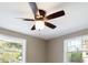 Modern ceiling fan with light kit in a room at 1778 Cr 426, Lake Panasoffkee, FL 33538