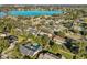 Lakeside community view, highlighting a home's location at 230 W Spring Lake Dr, Altamonte Springs, FL 32714