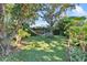 Landscaped backyard with hammock and tropical plants at 230 W Spring Lake Dr, Altamonte Springs, FL 32714