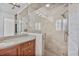 Bathroom features a large walk-in shower with glass enclosure and stylish vanity at 230 W Spring Lake Dr, Altamonte Springs, FL 32714