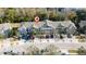 Aerial view of townhome community showing location and parking at 2394 Caravelle Cir, Kissimmee, FL 34746
