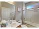 Small bathroom with tub/shower combo, single sink vanity at 334 Orange Cosmos Blvd, Davenport, FL 33837