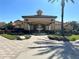 Community center with a fountain and inviting landscaping at 334 Orange Cosmos Blvd, Davenport, FL 33837