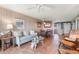 Relaxing living room with comfortable seating and tiled floors at 3663 S Atlantic Ave # 11D, New Smyrna Beach, FL 32169
