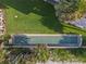 Overhead view of community shuffleboard court at 3663 S Atlantic Ave # 11D, New Smyrna Beach, FL 32169