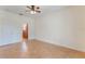 Bright bedroom with tile floors and access to bathroom at 389 Mohave Terrace, Lake Mary, FL 32746