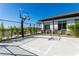 Outdoor community basketball court with chain link fence at 4355 Scene Ln, Kissimmee, FL 34746