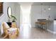 Bright entryway with tile floors and modern furniture at 4355 Scene Ln, Kissimmee, FL 34746