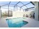 Private screened pool and patio area at 4355 Scene Ln, Kissimmee, FL 34746