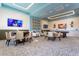 Community recreation room with TVs and game tables at 4355 Scene Ln, Kissimmee, FL 34746