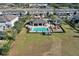Community pool, playground, and clubhouse at 12067 White Wave Pt, Orlando, FL 32828