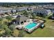 Community pool, playground, and clubhouse at 12067 White Wave Pt, Orlando, FL 32828