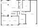 Downstairs floor plan featuring a kitchen, Gathering room, office, garage, living room, and bedroom at 124 Adler Pt, Oviedo, FL 32765