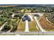 Aerial view of a house with surrounding land at 20344 Sheldon St, Orlando, FL 32833