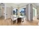 Breakfast nook with glass table and sliding glass doors at 20344 Sheldon St, Orlando, FL 32833