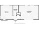 Floor plan of a condo with one bedroom and living room at 20344 Sheldon St, Orlando, FL 32833