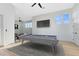 Game room with pool table and seating area at 20344 Sheldon St, Orlando, FL 32833