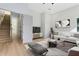 Bright living room with hardwood floors and stairs at 20344 Sheldon St, Orlando, FL 32833