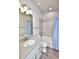 Bathroom with tub, toilet, and vanity at 2423 Hyatt Creek Ln, Port Orange, FL 32128