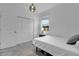 Simple bedroom with a queen-size bed and built-in closet at 3087 Camden Way, Davenport, FL 33837
