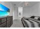 Spacious bedroom with a king-size bed and ensuite bathroom at 3087 Camden Way, Davenport, FL 33837