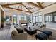 Elegant community room boasts a fireplace and comfortable seating at 6922 Audobon Osprey Cv, Harmony, FL 34773