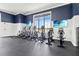 Modern fitness center with cardio and strength training equipment at 6922 Audobon Osprey Cv, Harmony, FL 34773